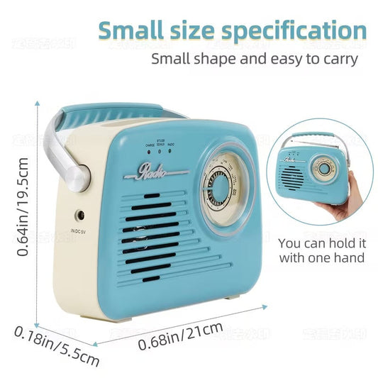 Portable USB/SD Card Bluetooth Radio Speaker-1
