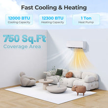Eco Mini Split AC/Heater: R32 and Inverter - 12000BTU 24 SEER2 115V WiFi-3