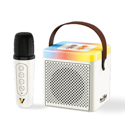 PurVolt Portable Karaoke Set – Sing, Shine & Share the Fun Anywhere!-0