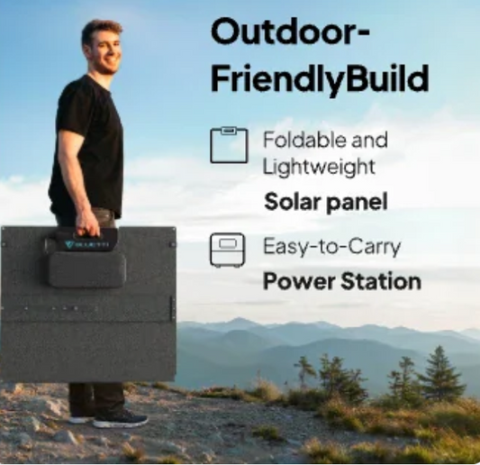 300W N-Type Compact Portable Solar Panel Suitcase – Easy Carry, Powerful Performance-0
